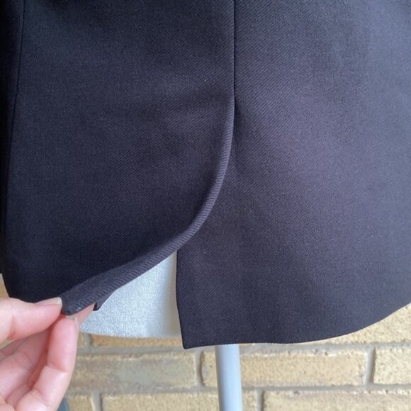 J.Crew 365 Stretch Twill Blazer Going Out Jacket Size 8 Black - Picture 8 of 16